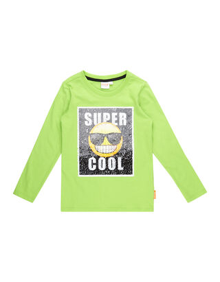 Jungen Longseeve mit Wende-Pailletten