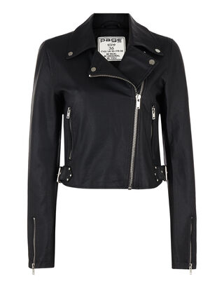 Damen Biker-Jacke in Lederoptik