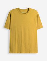 T-Shirt - Oversized Fit - Gelb