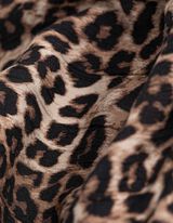 Culotte - Leopardenmuster - beige