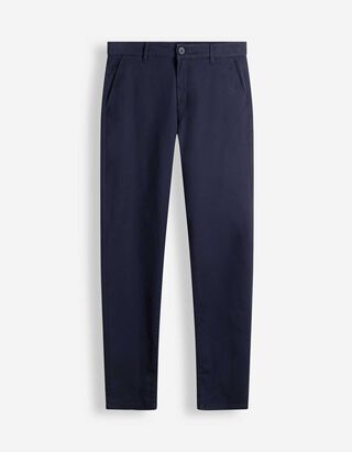 Kalhoty chino - &Uacute;zk&yacute; střih Slim Fit - Tmavě modr&aacute;