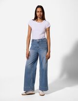 Jean - Coupe Wide Fit - Bleu
