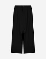 Hlače - Kroj Wide Fit - crna