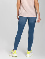 Džínsy - Účinky prania - modra