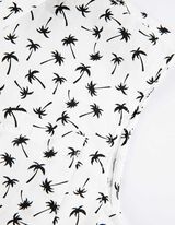 Camicia blusata - Con nodi - bianco