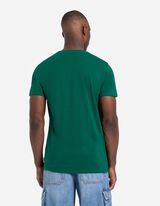 T-shirt - Taschina sul petto - verde scuro