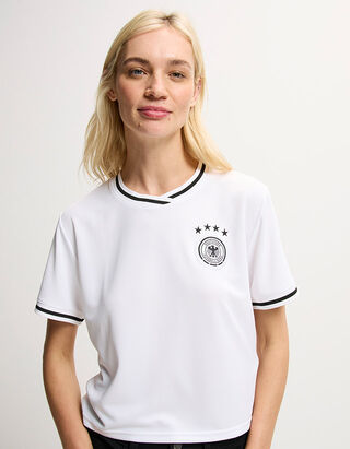 Fanou&scaron;kovsk&eacute; tričko - DFB - b&iacute;l&aacute;