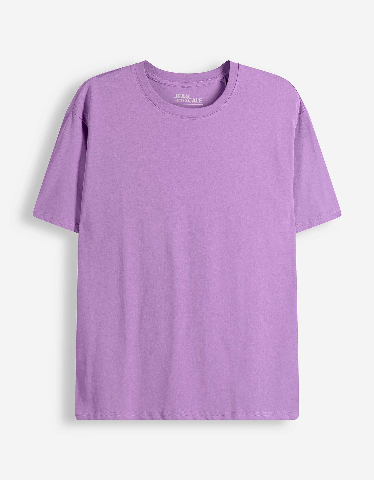 T-shirt - Coupe oversize - mauve