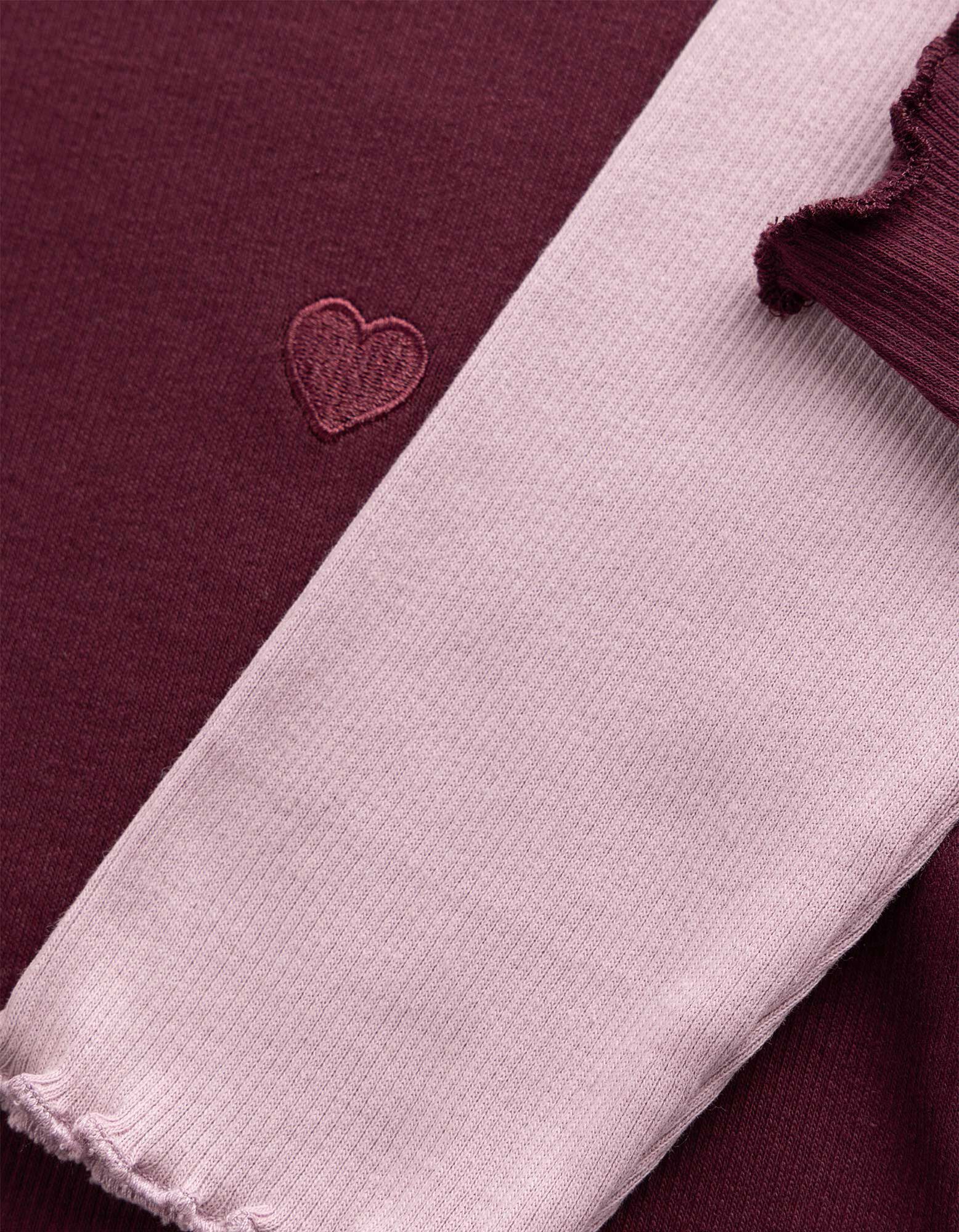 Langarmshirt - Stickerei
