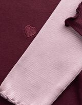 Langarmshirt - Stickerei