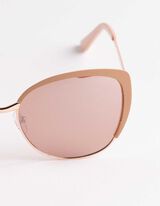 Sonnenbrille - kupferfarben