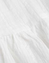 Wickelrock - Karomuster - wei&szlig;