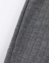 Pyjamahose - Strukturiertes Material - dunkelgrau