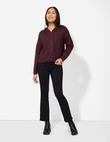 Kardigan - tamno-ljubicasta