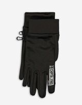 Skihandschuhe - Reflektor - schwarz