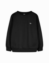 Felpa - Stampa - nero
