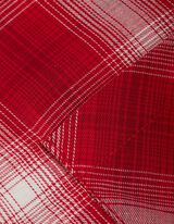 Blouse - Ruitmotief - rood