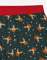 Boksarice - Božič - temno zelena