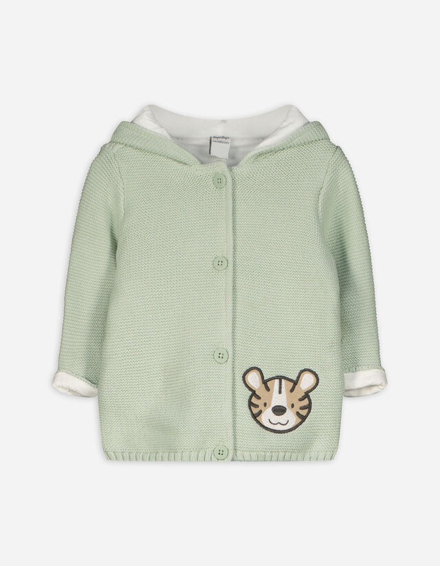 Strickjacke - Stickereien