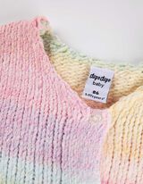 Kardigán - Úplet - ruzova