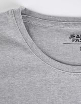 Tričko - Melírovaný - seda