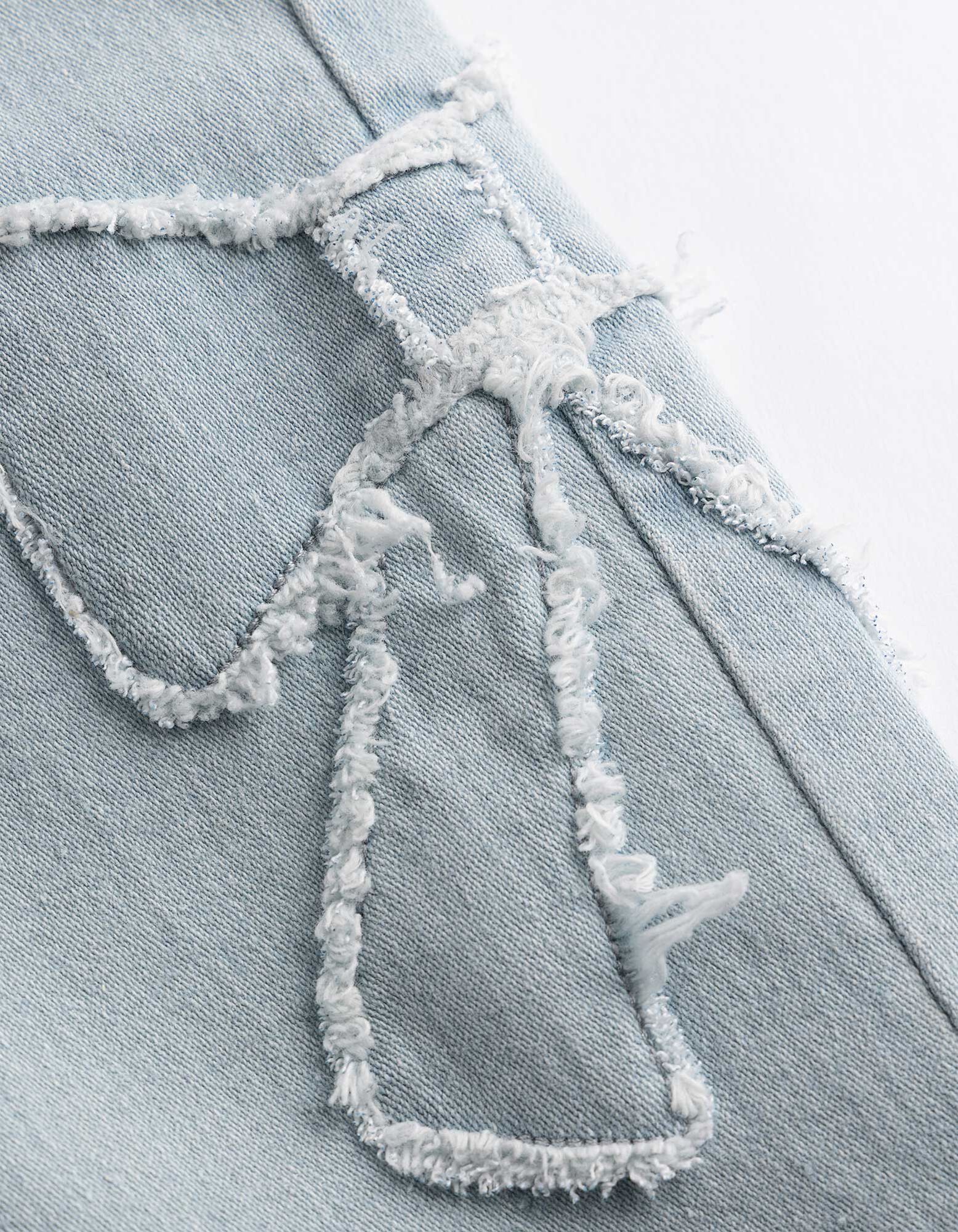 Schlaghose - light blue denim - Hellblau