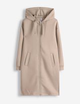 Sweatjacke - Scuba - beige
