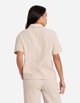 Női ing - Muszlin - bézs