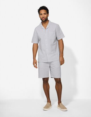 Short - Rayures - Vert clair