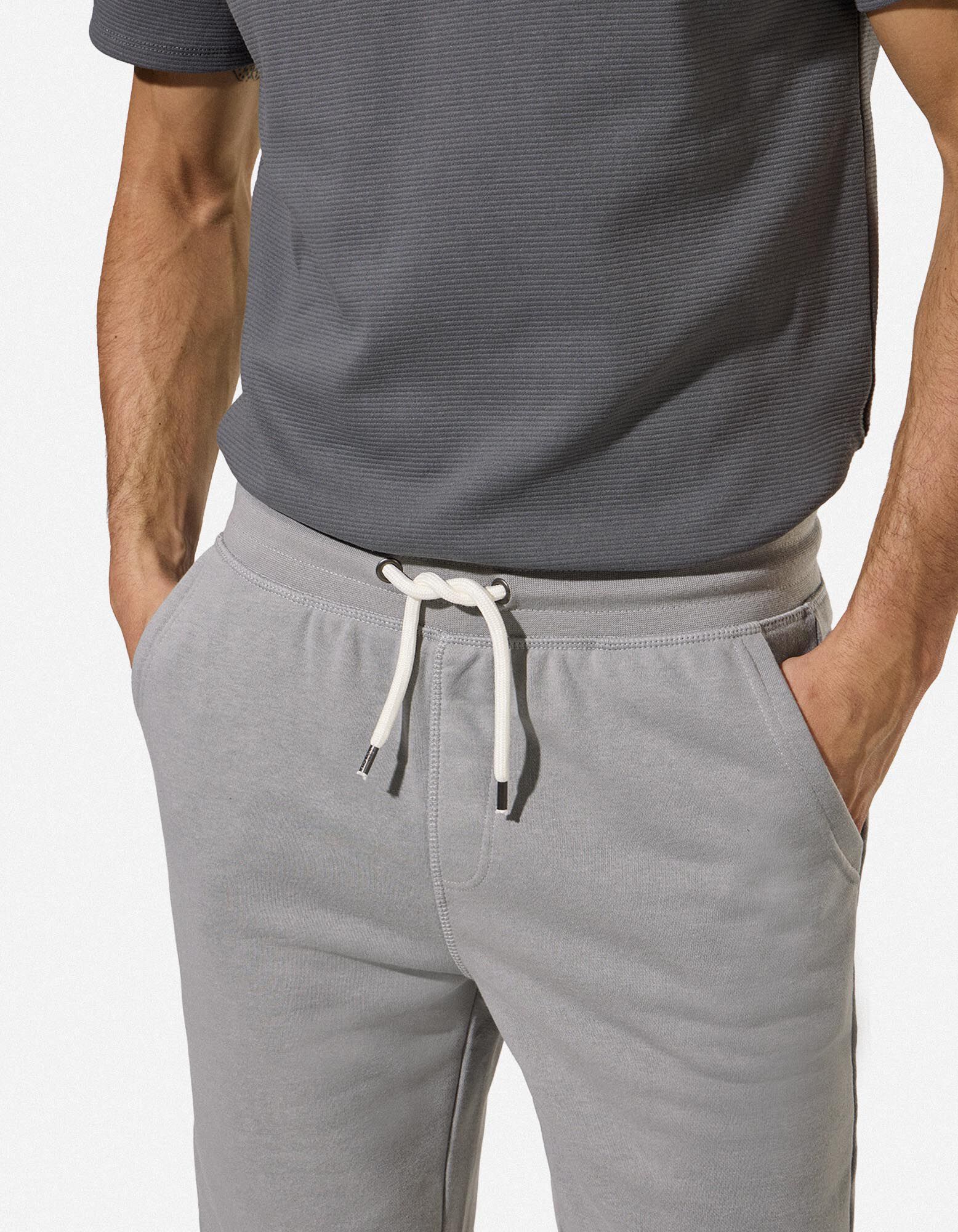 Short - Coupe Regular Fit - Gris