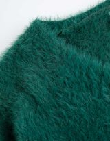 Kardigán - Kötött ruha - sötétzöld