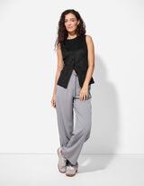 Gilet - Imitazione di camoscio - nero