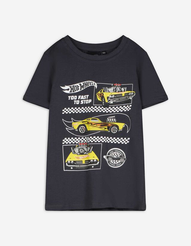 Majica kratkih rukava - Hot Wheels - tamno-siva