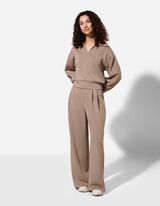 Pullover - Scuba - hellbraun