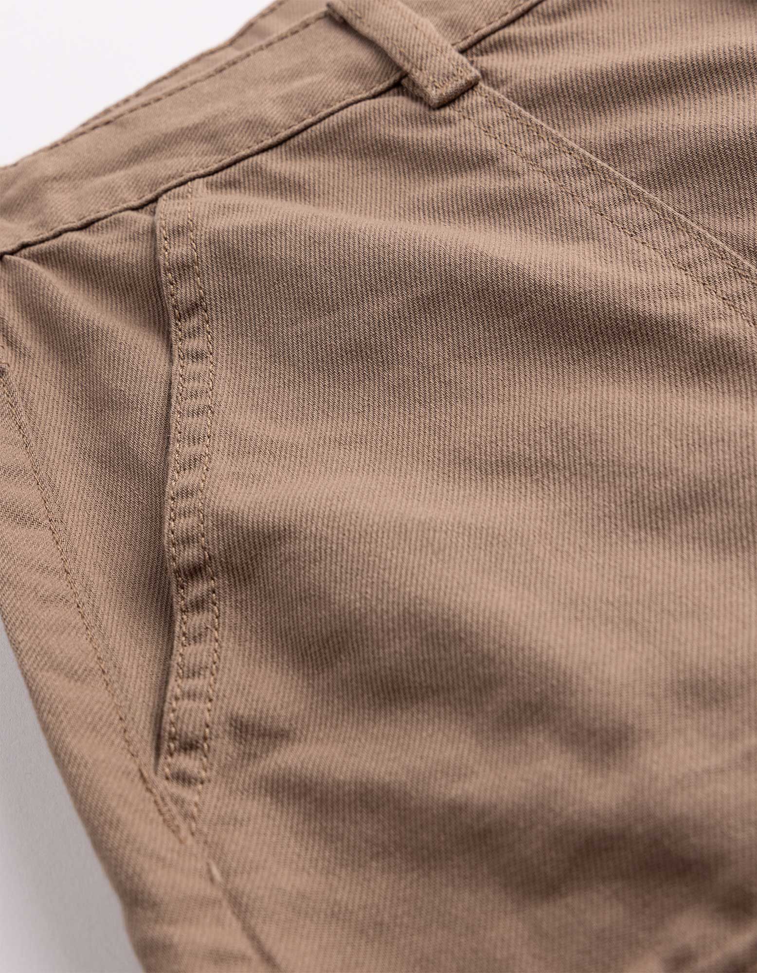 Jeans - Barrel Fit - Braun