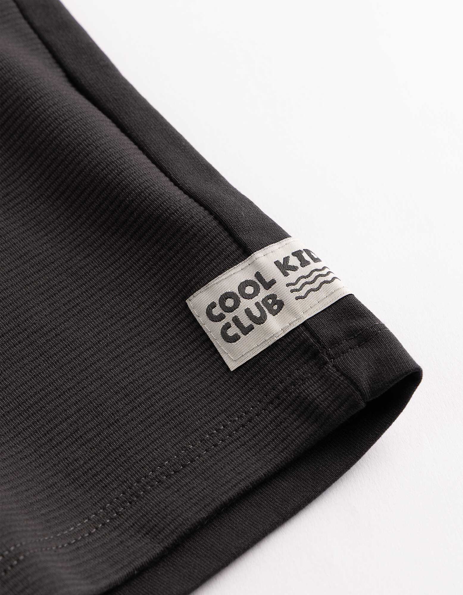 Shorts - Elastischer Bund - dunkelgrau