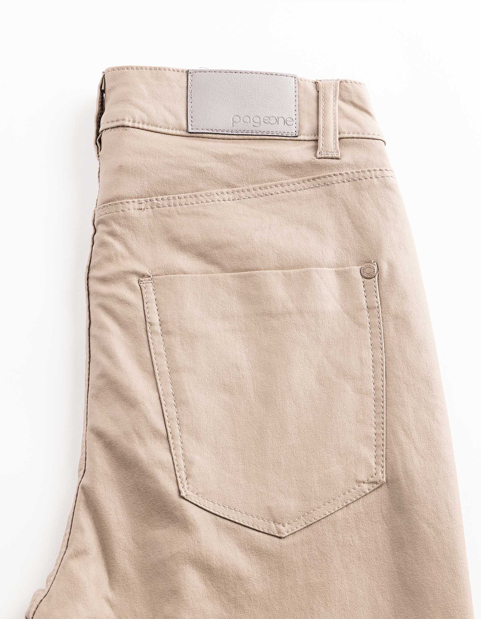 Hose - Skinny Fit - Braun