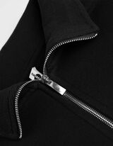 Pul&oacute;ver - Cipz&aacute;ros - fekete