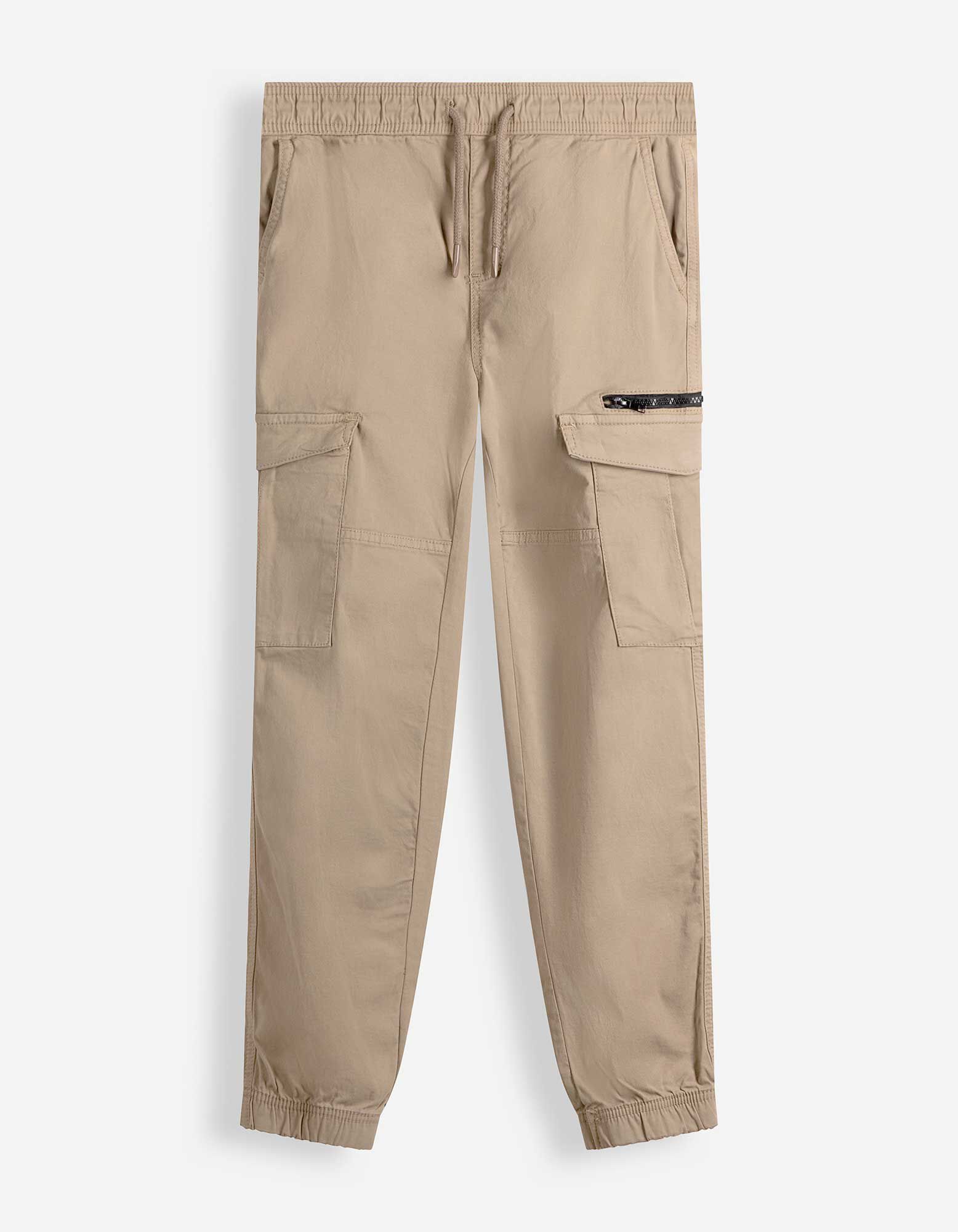 Cargohose - Jogger Fit - Beige