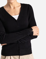 Vest - Regular fit - zwart