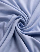 T-Shirt - Viskose-Mix - hellblau