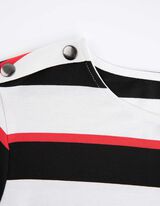 Langarmshirt - Zierknöpfe