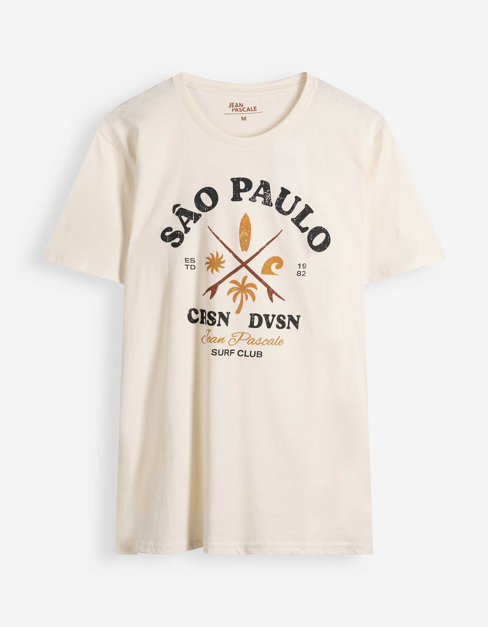 T-shirt - Blanc cass&eacute;