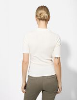 Pólóing - Pamut keverék - feher