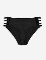 Slip bikini - Tinta unita - nero