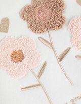 Dukserica - Aplikacija frotir - bela