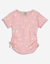 T-shirt - Allacciatura - rosa