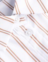 Halenka - Proužky - svetle hneda