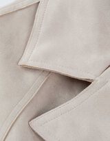 Trench - Materiale morbido - beige