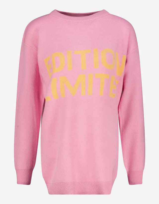 Dugi pulover - Oversized Fit - pink